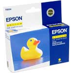 Original Epson Yellow Ink Cartridge 8ml C13T055440 T0554 - Free UK Delivery